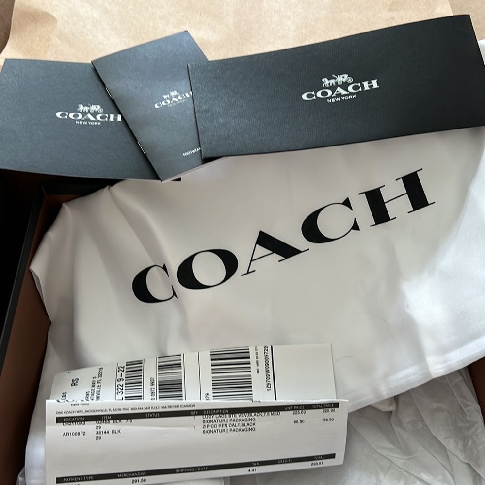 Coach velvet boots - Picture 3 of 5